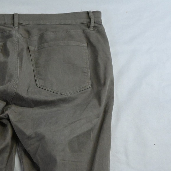 LOFT 30 / 10 Skinny Crop Brown Stretch Denim Jeans - Picture 5 of 7